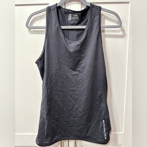 Second Skin Women’s Black Compression Racerback Tank